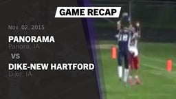 Recap: Panorama  vs. ****-New Hartford  2015