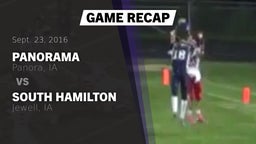 Recap: Panorama  vs. South Hamilton  2016
