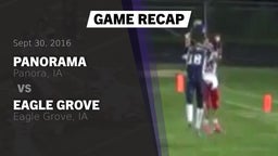 Recap: Panorama  vs. Eagle Grove  2016