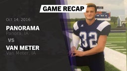 Recap: Panorama  vs. Van Meter  2016