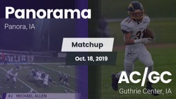 Matchup: Panorama  vs. AC/GC  2019
