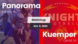 Matchup: Panorama  vs. Kuemper  2020