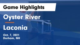 Oyster River  vs Laconia  Game Highlights - Oct. 7, 2021
