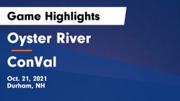 Oyster River  vs ConVal Game Highlights - Oct. 21, 2021