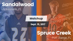 Matchup: Sandalwood High vs. Spruce Creek  2017