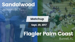 Matchup: Sandalwood High vs. Flagler Palm Coast  2017