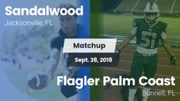 Matchup: Sandalwood High vs. Flagler Palm Coast  2018
