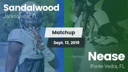 Matchup: Sandalwood High vs. Nease  2019