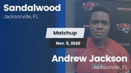Matchup: Sandalwood High vs. Andrew Jackson  2020