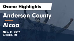 Anderson County  vs Alcoa  Game Highlights - Nov. 14, 2019