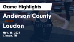 Anderson County  vs Loudon  Game Highlights - Nov. 18, 2021