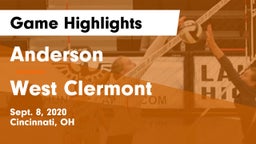 Anderson  vs West Clermont  Game Highlights - Sept. 8, 2020