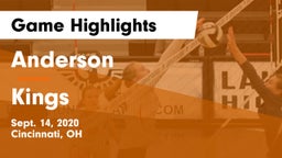 Anderson  vs Kings  Game Highlights - Sept. 14, 2020