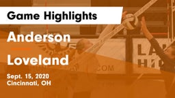 Anderson  vs Loveland  Game Highlights - Sept. 15, 2020