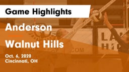 Anderson  vs Walnut Hills  Game Highlights - Oct. 6, 2020