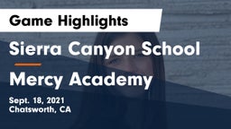 Sierra Canyon School vs Mercy Academy Game Highlights - Sept. 18, 2021