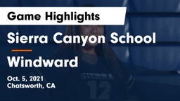 Sierra Canyon School vs Windward  Game Highlights - Oct. 5, 2021