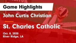 John Curtis Christian  vs St. Charles Catholic Game Highlights - Oct. 8, 2020