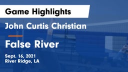 John Curtis Christian  vs False River Game Highlights - Sept. 16, 2021