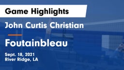 John Curtis Christian  vs Foutainbleau Game Highlights - Sept. 18, 2021