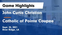 John Curtis Christian  vs Catholic of Pointe Coupee Game Highlights - Sept. 25, 2021