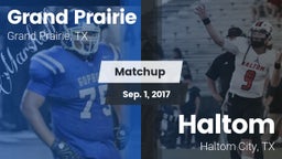 Matchup: Grand Prairie High vs. Haltom  2017