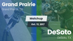 Matchup: Grand Prairie High vs. DeSoto  2017