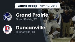 Recap: Grand Prairie  vs. Duncanville  2017
