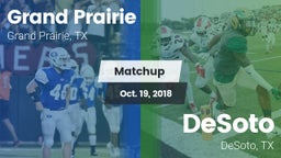 Matchup: Grand Prairie High vs. DeSoto  2018