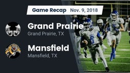 Recap: Grand Prairie  vs. Mansfield  2018
