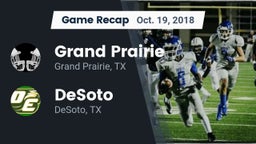 Recap: Grand Prairie  vs. DeSoto  2018