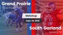 Matchup: Grand Prairie High vs. South Garland  2020