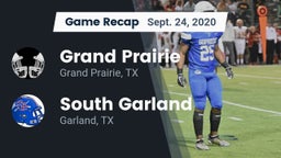 Recap: Grand Prairie  vs. South Garland  2020