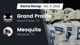 Recap: Grand Prairie  vs. Mesquite  2020