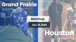 Matchup: Grand Prairie High vs. Houston  2020