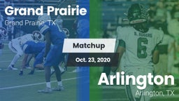Matchup: Grand Prairie High vs. Arlington  2020