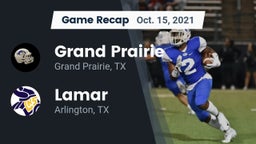 Recap: Grand Prairie  vs. Lamar  2021