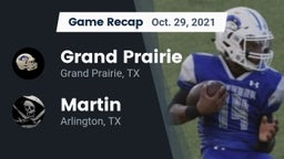 Recap: Grand Prairie  vs. Martin  2021