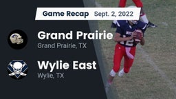Recap: Grand Prairie  vs. Wylie East  2022