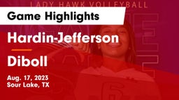 Hardin-Jefferson  vs Diboll Game Highlights - Aug. 17, 2023