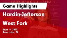 Hardin-Jefferson  vs West Fork Game Highlights - Sept. 9, 2023