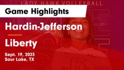 Hardin-Jefferson  vs Liberty  Game Highlights - Sept. 19, 2023