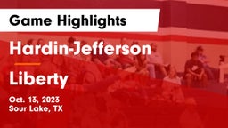 Hardin-Jefferson  vs Liberty  Game Highlights - Oct. 13, 2023