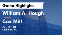 William A. Hough  vs Cox Mill Game Highlights - Oct. 10, 2022