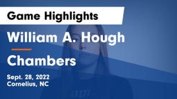 William A. Hough  vs Chambers Game Highlights - Sept. 28, 2022
