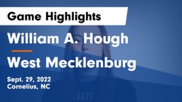 William A. Hough  vs West Mecklenburg Game Highlights - Sept. 29, 2022