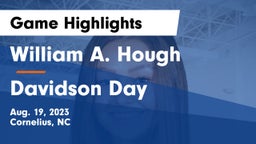 William A. Hough  vs Davidson Day  Game Highlights - Aug. 19, 2023