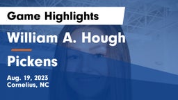 William A. Hough  vs Pickens  Game Highlights - Aug. 19, 2023