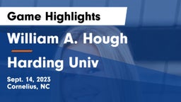 William A. Hough  vs Harding Univ Game Highlights - Sept. 14, 2023