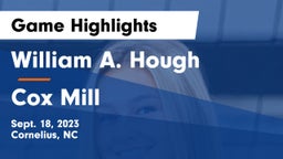 William A. Hough  vs Cox Mill Game Highlights - Sept. 18, 2023